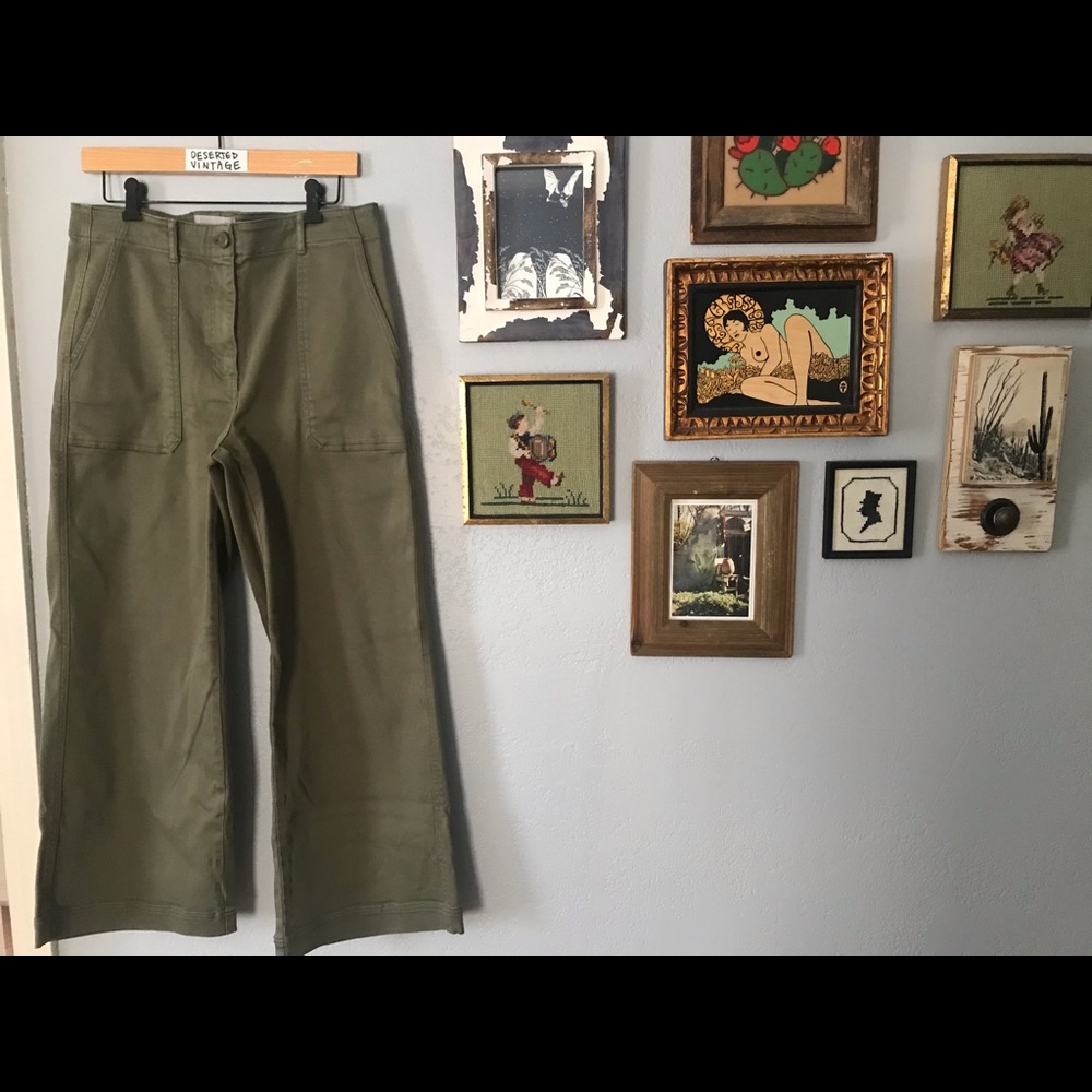 Everlane Wide Leg Utility Crop 10